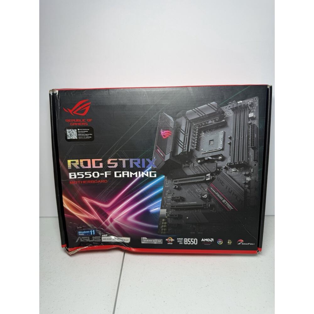 ASUS ROG Strix B550-F AMD AM4 ATX Gaming Motherboard - Picture 2 of 8